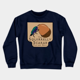 The Squirrelly Scarab Crewneck Sweatshirt